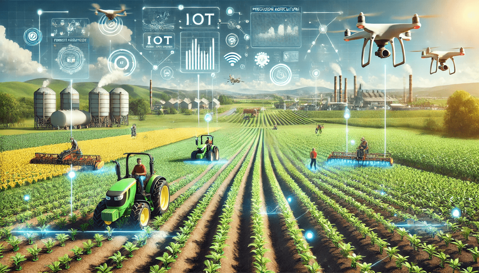 Revolução verde: Como a IA está transformando a agricultura e a produção de alimentos